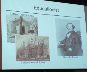 Slide with Henry Randall & Normal School  photos