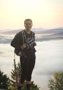 Climbing photo of Elisa Knapp