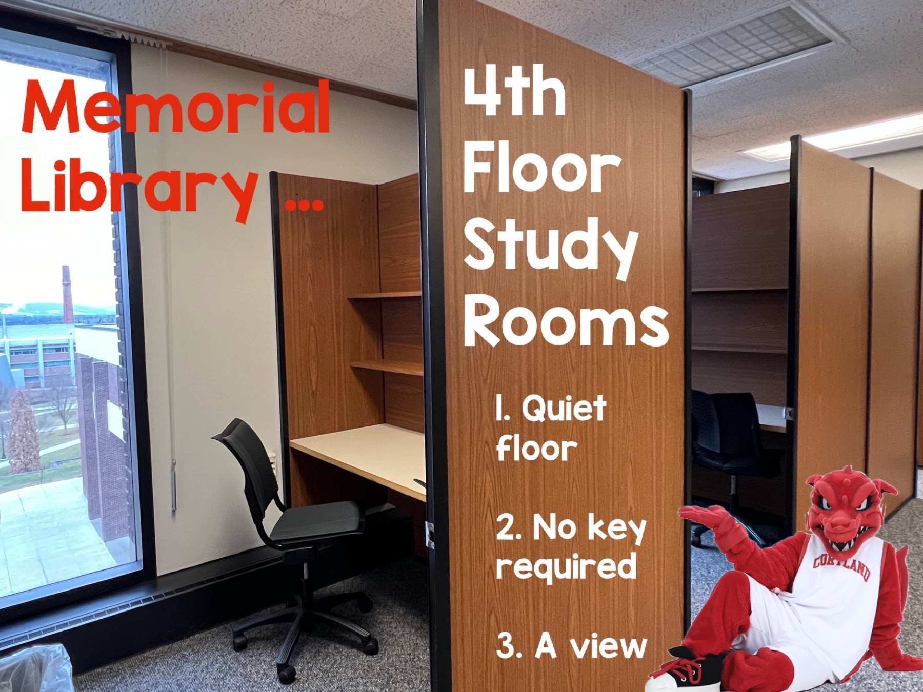 4th Floor Study Rooms